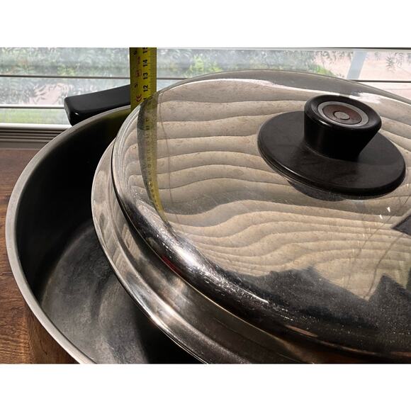 Vintage Revere Ware 1801 Stainless Steel Copper Core Stock Pot Dutch Oven - Picture 7 of 9